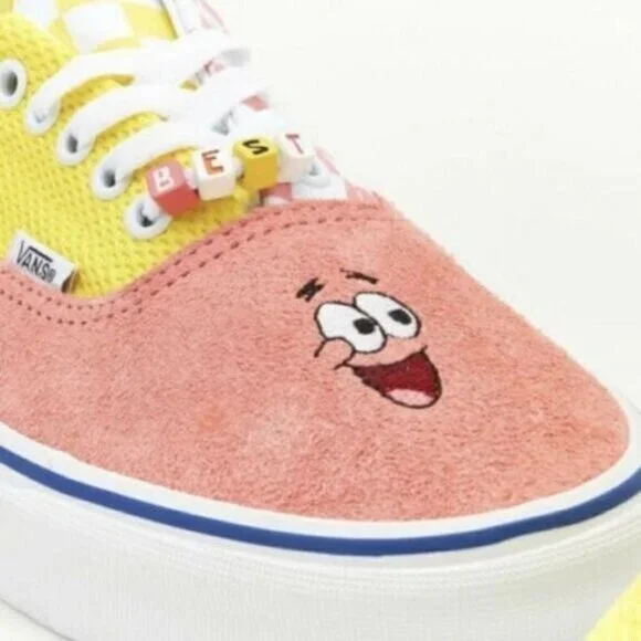 Vans X Spongebob Best Friends ERA Lace Up Shoes, Women´s Size 8 / Men´s 6.5 Women